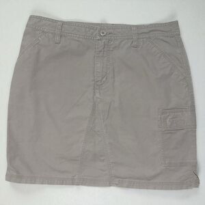 Royal Robbins Skirt Women’s Size 8 Utility Cargo Khaki Cotton Outdoor Travel